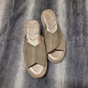 Franco Sarto birch slide sandals size 10